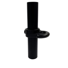 raccord tubulaire noir JM182T-A27-BK
