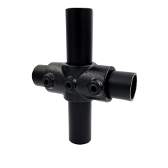 raccord tubulaire noir JM119-B34-BK