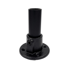 Raccord tubulaire noir JM131-A27-BK
