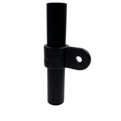 raccord tubulaire noir JM173M-B34-BK