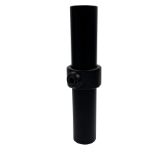 raccord tubulaire noir JM179-B34-BK