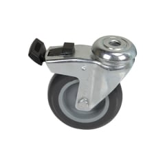 Roulette pivotante 75mm