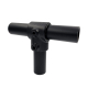 raccord tubulaire noir JM101-B34-BK
