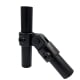 raccord tubulaire noir JM173-B34-BK